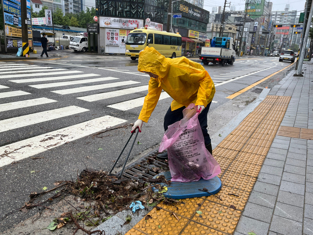 수해복구빗물받이점검4