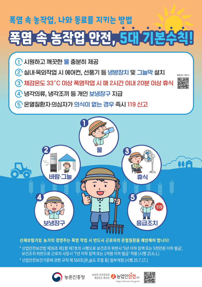 폭염안전5대기본수칙