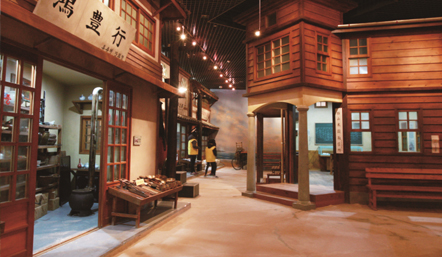 근대역사박물관 내부 근대화골목을 재현해 놓은 모습